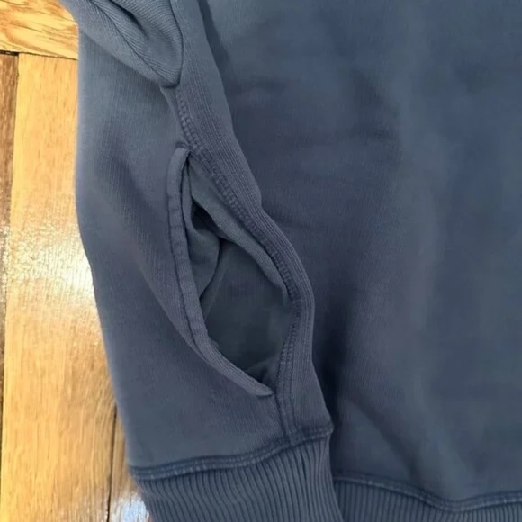 Victoria's Secret Pink 3/4 Zip Fleece in Blue - Picture 3 of 4